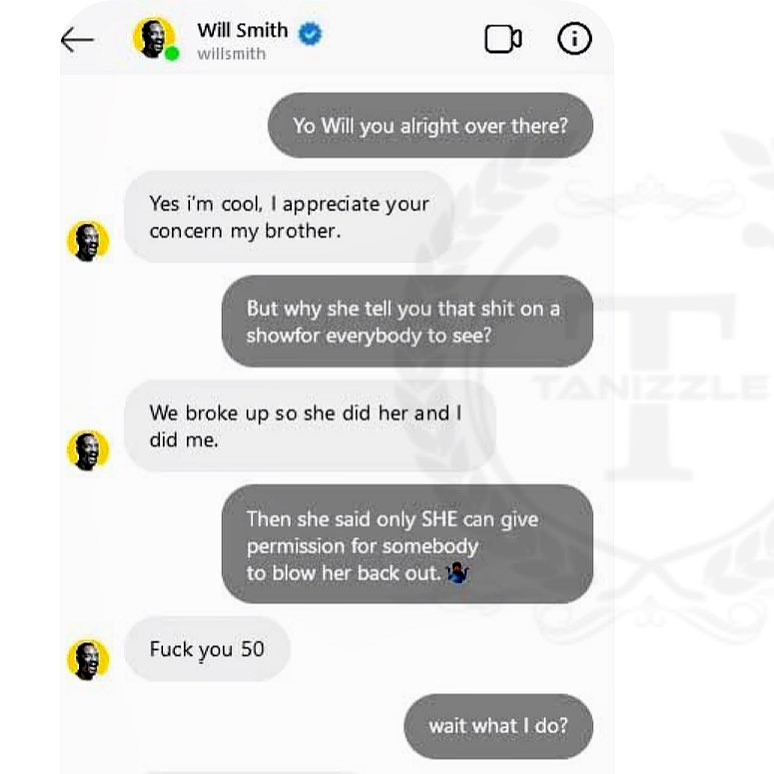 50 Cent and Will Smith conversation