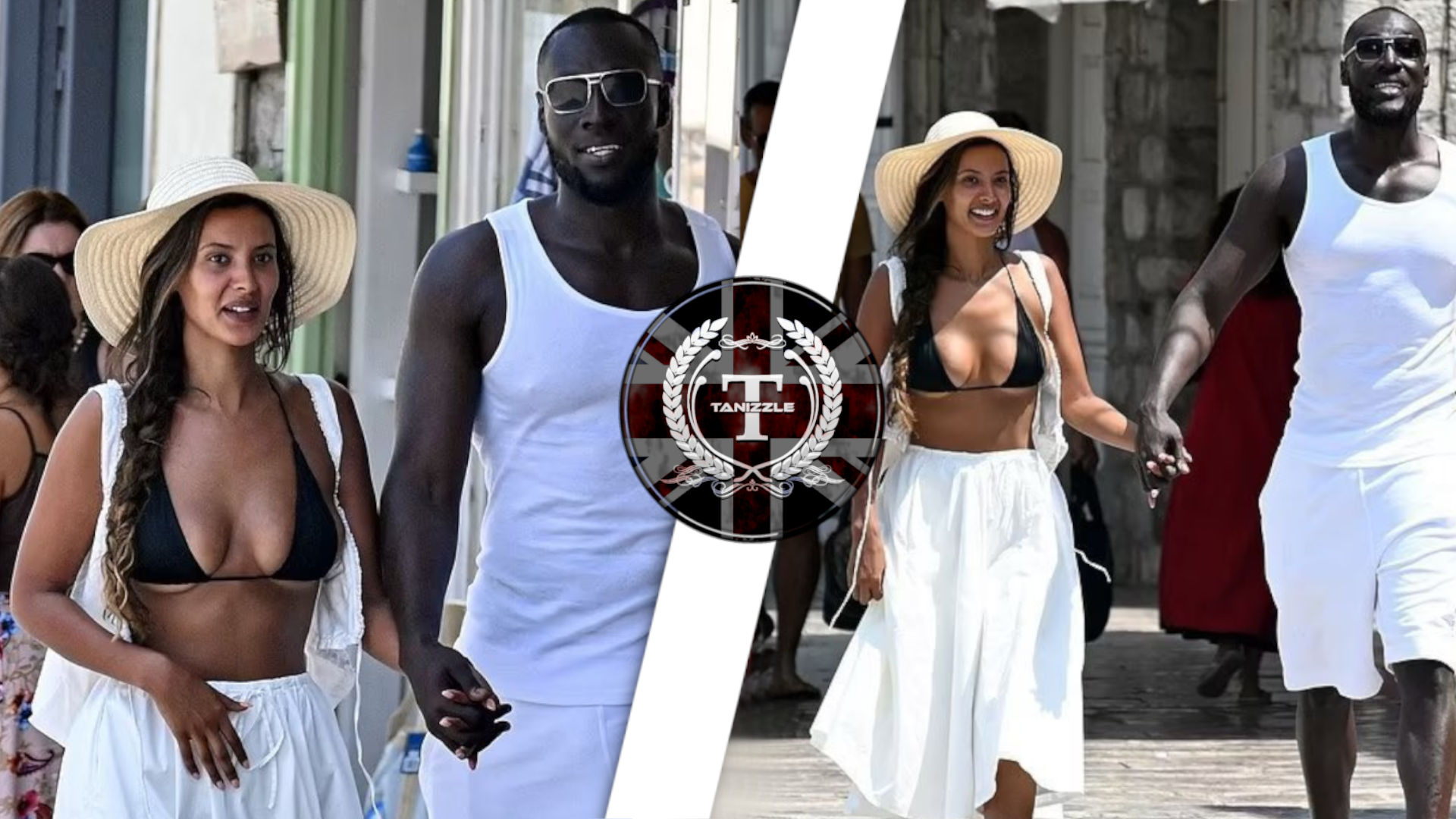 Stormzy and Maya Jama rekindle in Greek-holiday