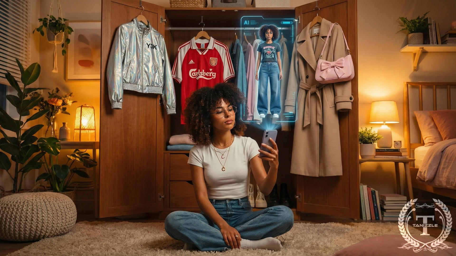 Phygital Drip: Clothes That Come With Their Own Filter (Model: Clara Mirage)