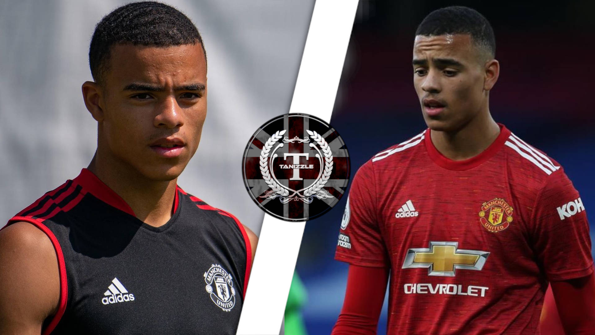 Manchester United's Mason Greenwood charges dropped