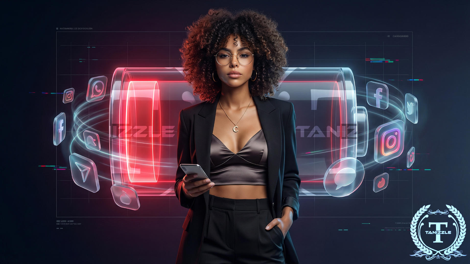 The Real Reason Social Media Feels So Draining (Model: Clara Mirage)