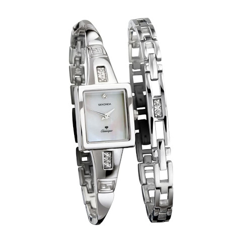 Sekonda - Ladies Sekonda Gift Set Watch and Bracelet 4242g